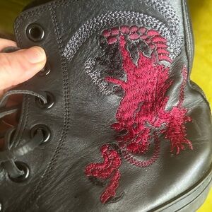 Gucci High Top all Leather Authentic